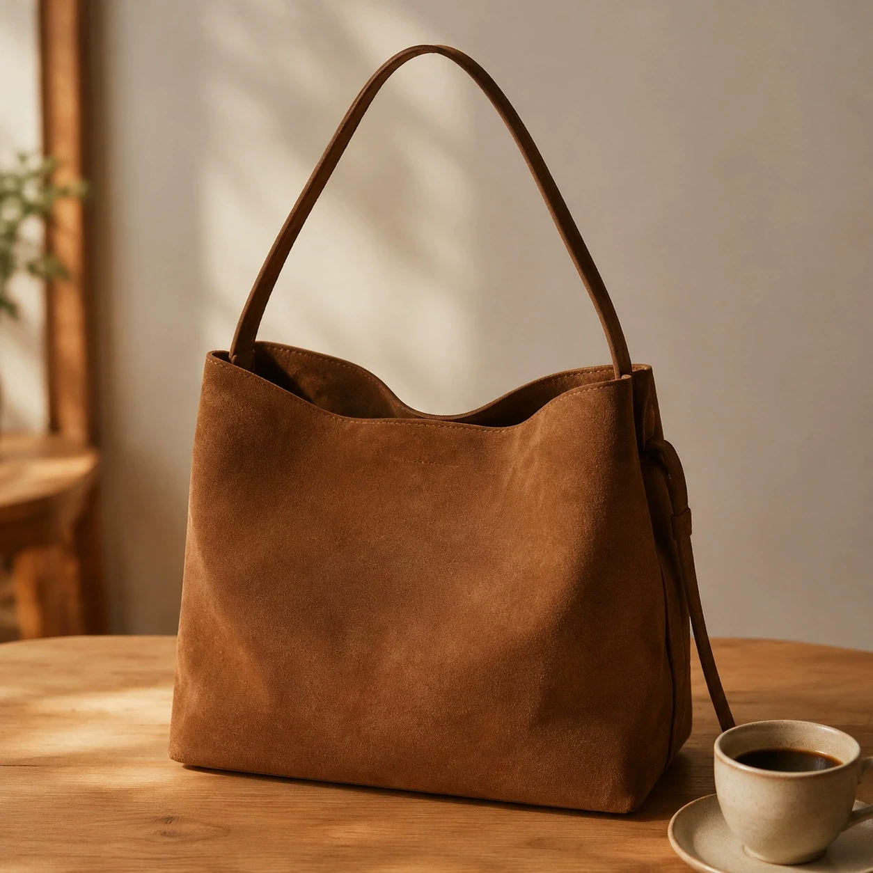 Leather tote bag OEM production